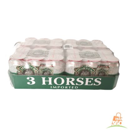 Cerveza 3 HORSE 330ml x 24u (caja)