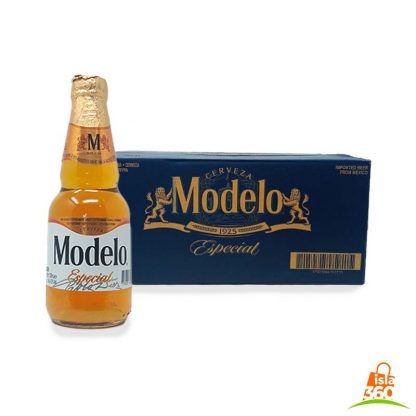 Cerveza MODELO 355ml x 24u (caja, botella)