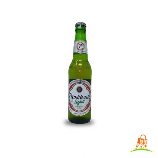Cerveza PRESIDENTE light 355ml (botella)
