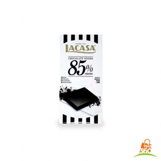 Tableta chocolate negro 85% LACASA 100g