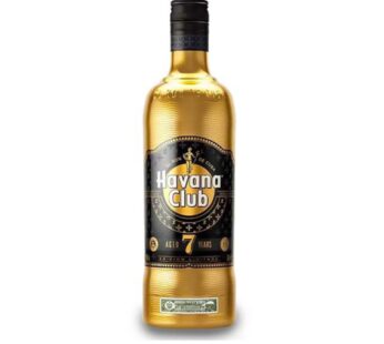 Ron HAVANA CLUB Añejo 7 años Botella Dorada 70cl