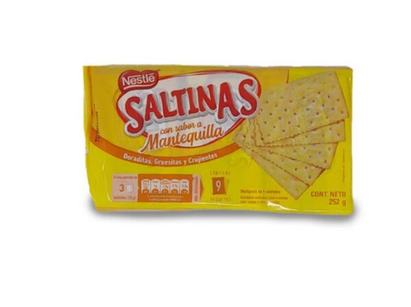 Galletas NESTLE SALTINAS de mantequilla 252g