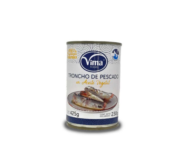 Troncho de pescado VIMA en aceite vegetal 425g