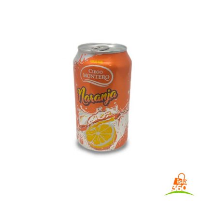 Refresco CIEGO MONTERO naranja 355ml