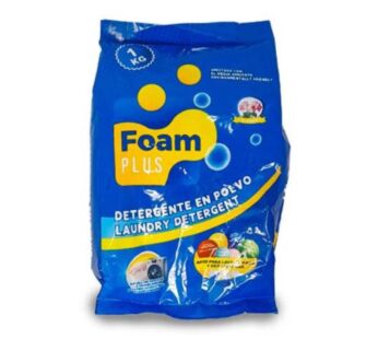 Detergente en polvo FOAM PLUS 1kg