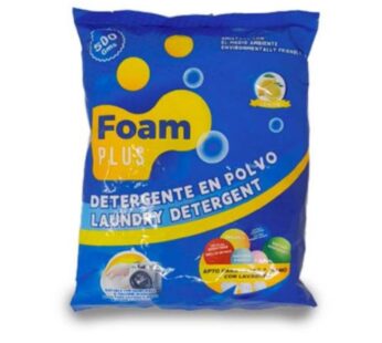 Detergente en polvo FOAM PLUS 500g