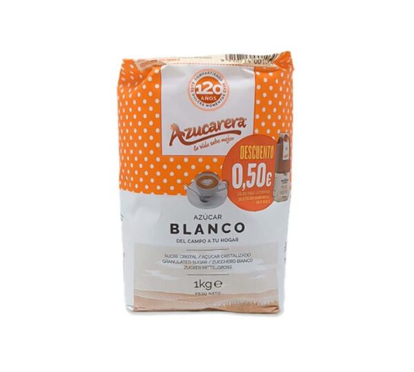 Azúcar blanca AZUCARERA 1kg