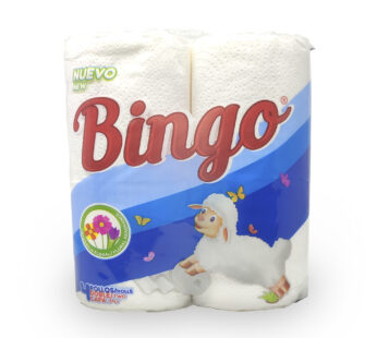 Papel higiénico BINGO 4u (paquete)