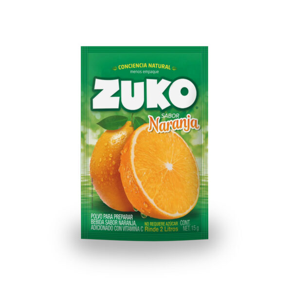 Refresco instantáneo ZUKO 13g (naranja)