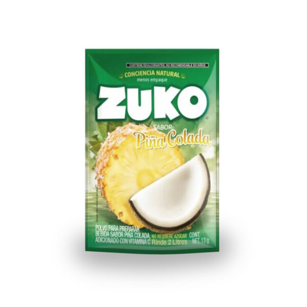 Refresco instantáneo ZUKO 13g (piña colada)