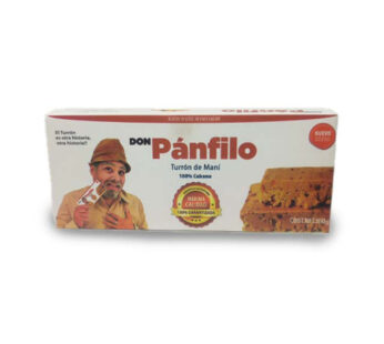 Turrón blando DON PÁNFILO (con granos de maní) 150g