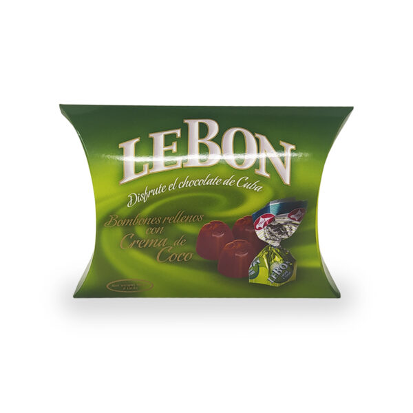 Bombones LEBON 96g (rellenos con crema de coco)