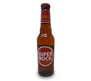 Cerveza lager SUPER BOCK 330ml (botella)