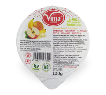 Compota VIMA 100g (manzana-naranja-plátano)