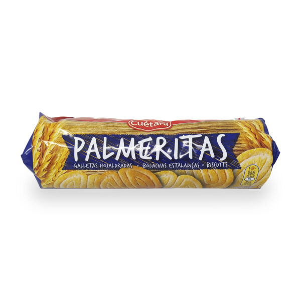 Galletas palmeritas CUÉTARA 165g