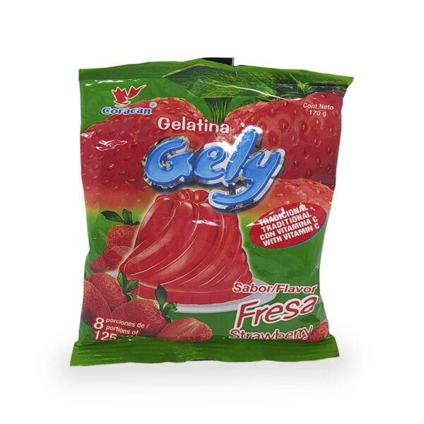 Gelatina GELY 170g (fresa)