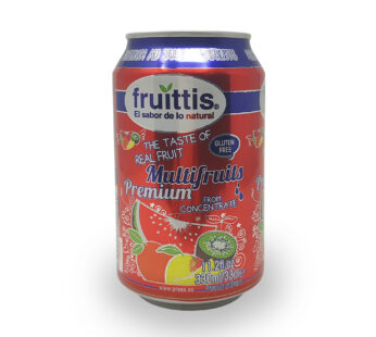 Jugo multifruta FRUITTIS 330ml (lata)