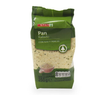 Pan rallado SPAR 250g (con ajo y perejil)