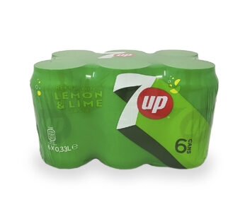 Refresco SEVEN UP 330ml x 6u (six pack)