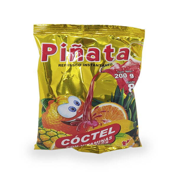 Refresco instantáneo PIÑATA 200g (cóctel)