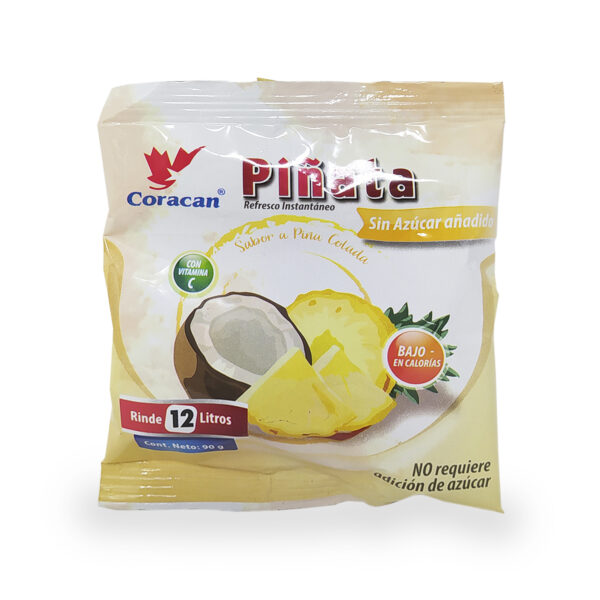 Refresco instantáneo PIÑATA 90g (piña colada)