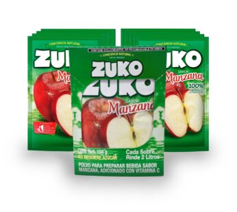 Refresco instantáneo ZUKO 8u x 13g (manzana)