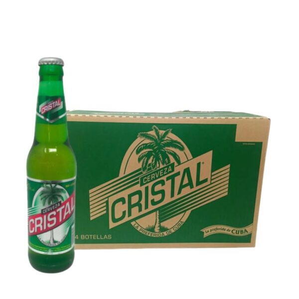 Cerveza CRISTAL 350ml x 24u (botella, caja)