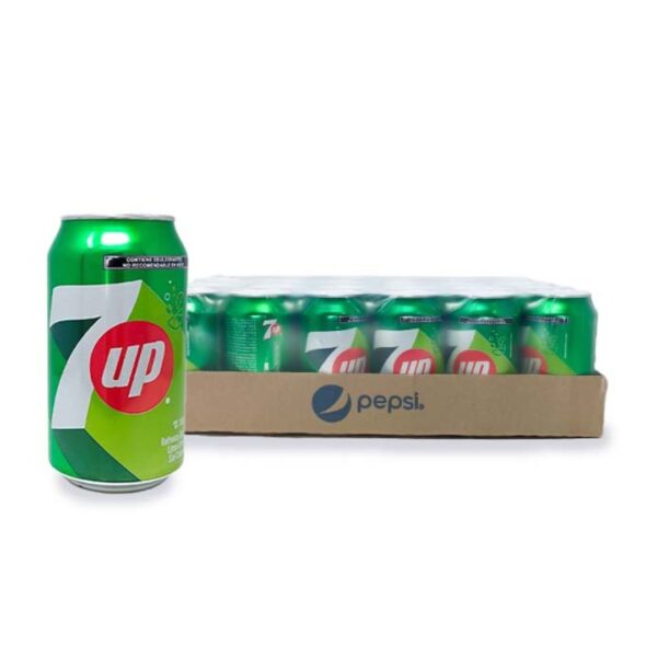 Refresco SEVEN UP 355ml x 24u (caja)