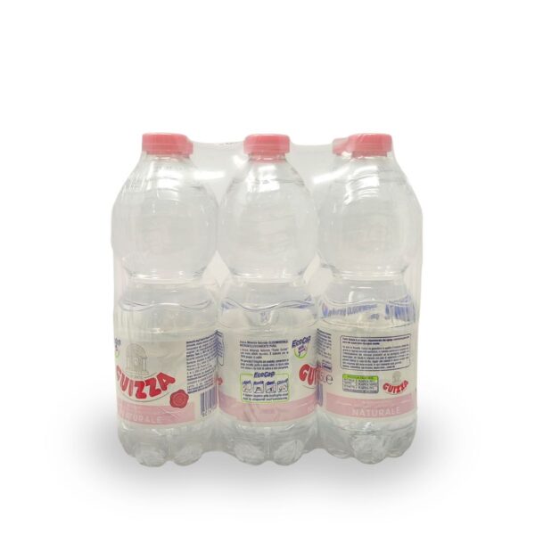 Agua mineral natural GUIZZA 500 ml (six pack)