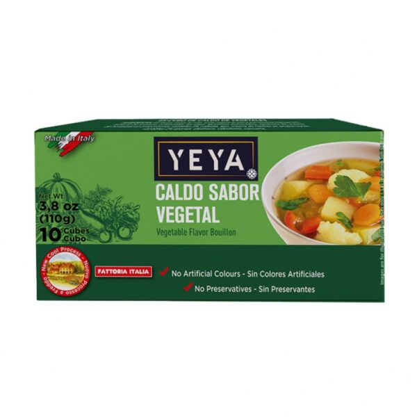 Caldo YEYA 110g (vegetales)