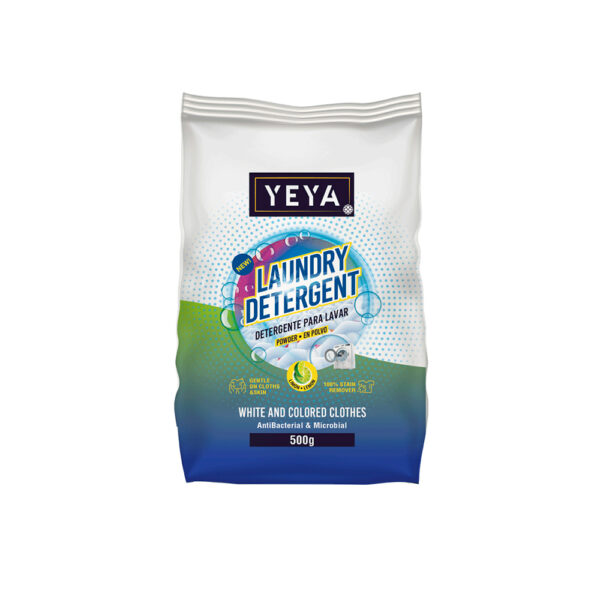 Detergente en polvo YEYA 500g (aroma limón)