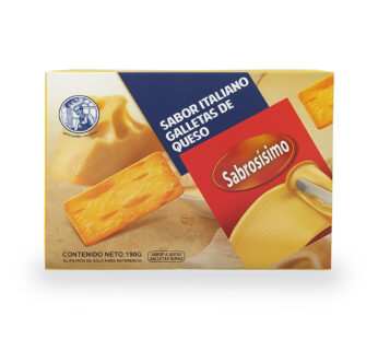 Galletas SABROSISIMO 190g (sabor queso)