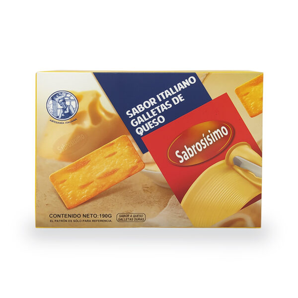 Galletas SABROSISIMO 190g (sabor queso)