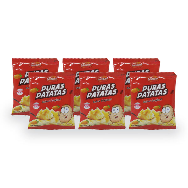 Puré de papas SABROSISIMO 6u x 40g (original)