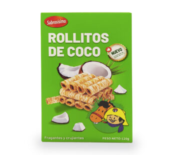 Rollitos de coco SABROSISIMO 120g