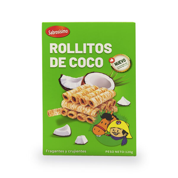 Rollitos de coco SABROSISIMO 120g