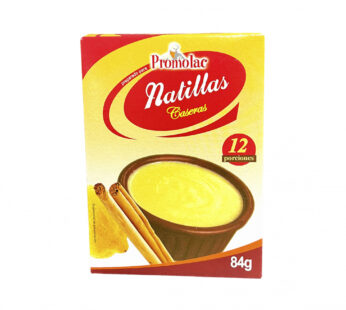 Natillas caseras PROMOLAC 84g (dos sobres 42g)