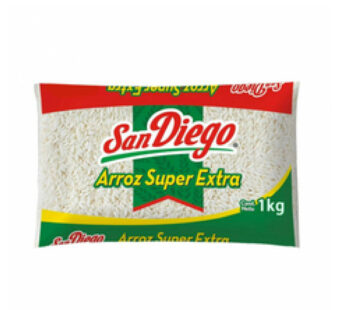 Arroz súper extra SAN DIEGO 1kg