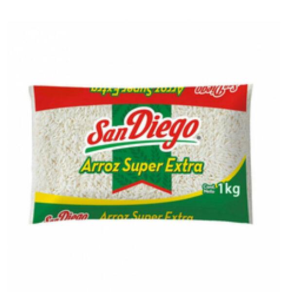 Arroz súper extra SAN DIEGO 1kg