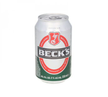 Cerveza BECKS 330ml (lata)