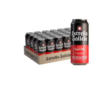 Cerveza ESTRELLA GALICIA 330ml (caja, botella)