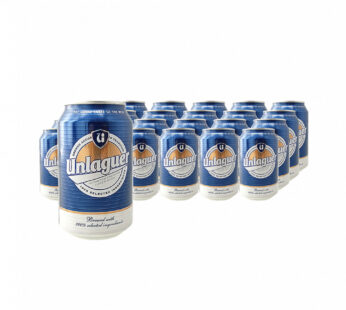 Cerveza UNLAGUER 330ml x 24u (lata, caja)