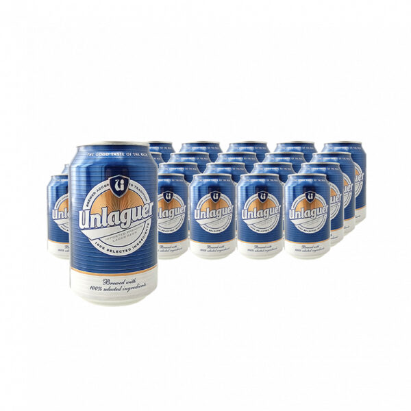 Cerveza UNLAGUER 330ml x 24u (lata, caja)