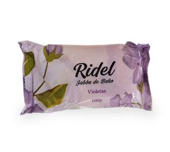 Jabón de baño RIDEL 100g (violetas)