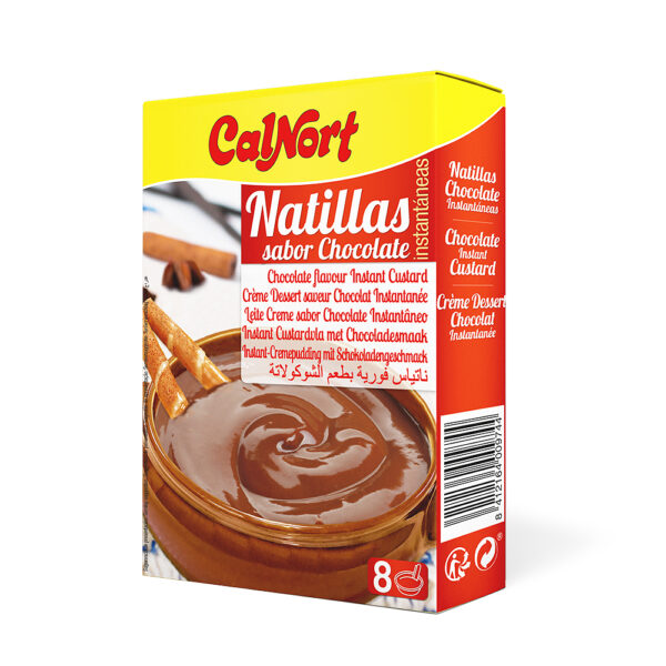 Natilla instantánea CALNORT 130g (chocolate)