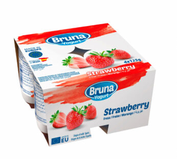 Yogurt BRUNA fresa 4x125g
