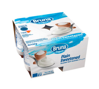 Yogurt BRUNA natural 4x125g