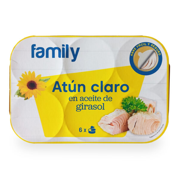 Atún FAMILY 352g (aceite girasol 6u)