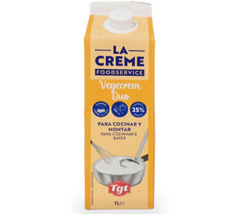 Crema VEGECREM DUO 1L (para cocinar y montar)