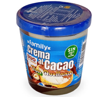 Crema cacao con avellanas FAMILY 210g (2 sabores)